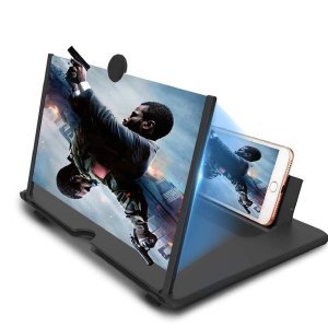 14 inch Screen Magnifier for Cell Phone 3D Magnifier Screen Enlarger, Compatible with All Smartphones