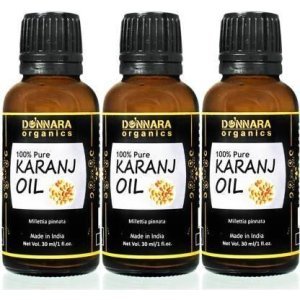 Donnara Organics Karanj Essential Oil (Pack of 3)