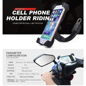 Bike Mobile Holder Mobile Stand for Bike - Compatible with All Bike (PI-2269612)