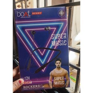 Boat rockerz HP17 Wireless Bluetooth Earphone with Mic, Compatible with All Mobile Phones, Tablets and Laptops (PI-2238240)